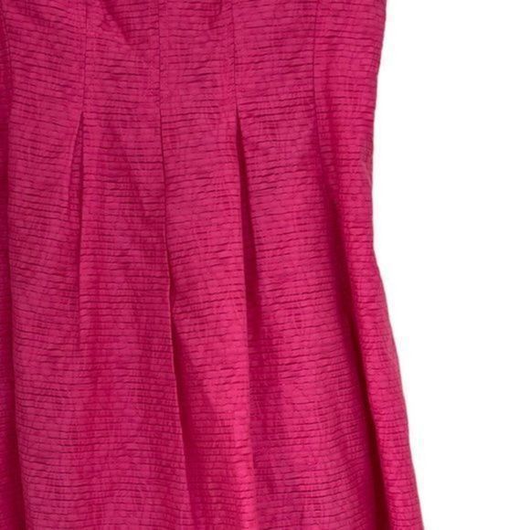Nine West Fuchsia Shimmer Dress w/Pockets - Picture 7 of 11